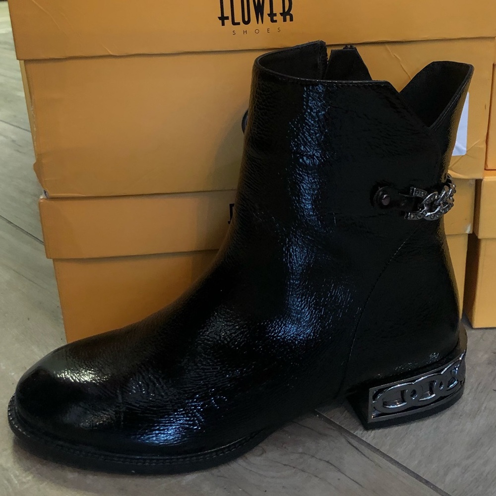 black boots